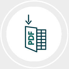 Export PDF personnalisé du plan de nettoyage